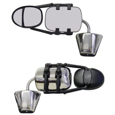 Dual Head XLR Ratchet Clip-On Mirror