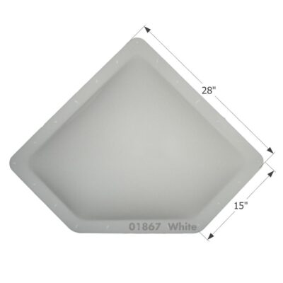 RV Skylight – NSL2412W – White