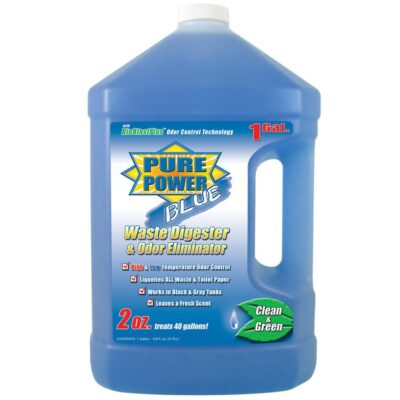 Pure Power Blue Waste Digester and Odor Eliminator – 128 oz.