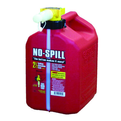 No-Spill Gasoline Cans – 2.5 Gallon Gasoline Can