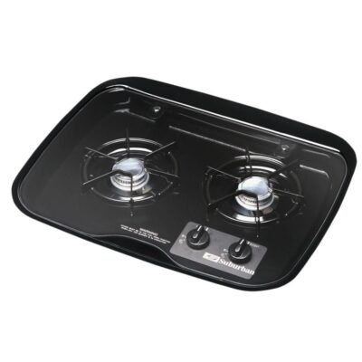 2 Burner Drop-In Flush Mount Glass Cover