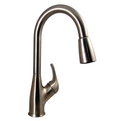 Kitchen Pull-Down Faucet, Brushed Nickel Finish