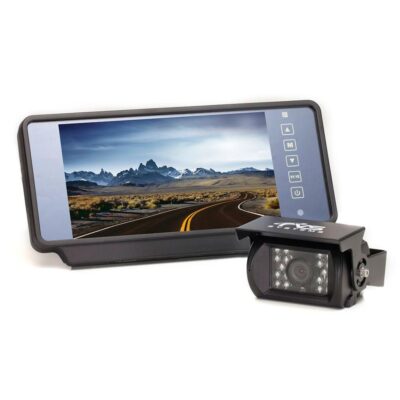 Rear View Safety Backup Camera System with 7" Replacement Mirror Monitor