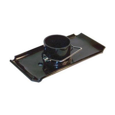 Manual Tongue Jack Foot Pad, 1 3/4” diameter Jack