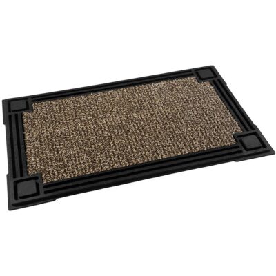 AstroTurf Patio Mat, 18" x 30", Black/Brown