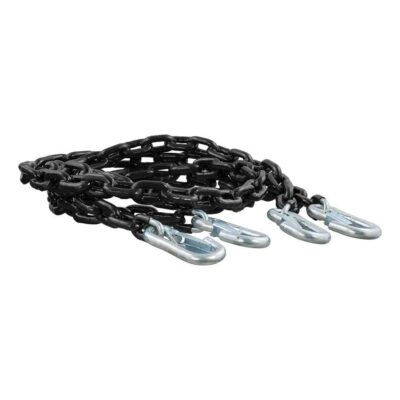 CURT Vinyl Coated Safety Chains, Set of 2