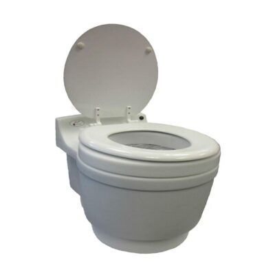 Laveo Dry Flush Portable Toilet with Battery and Charger