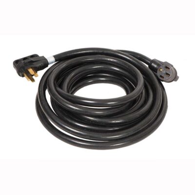 Heavy-Duty 50-Amp RV Electrical Cord with Handle, 30′