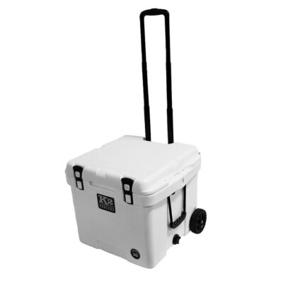 K2 Summit 30 Quart Wheeled Cooler, Glacier White