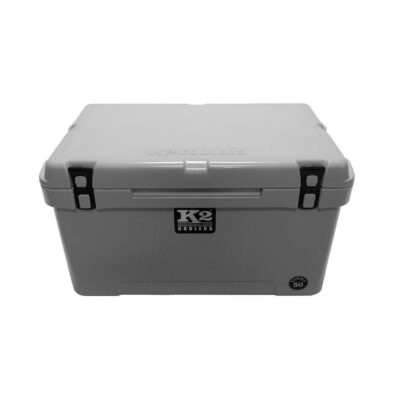 K2 Summit 50 Quart Cooler, Steel Gray