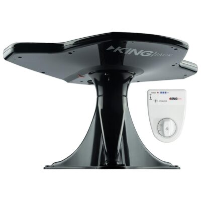 KING Jack HDTV Directional Antenna & Signal Meter, Black