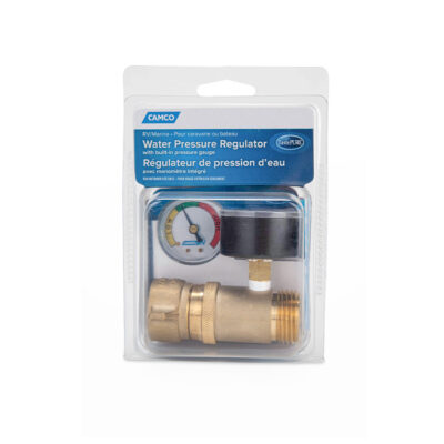 Camco Water Pressure Regulator with Gauge