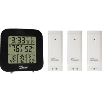 TempMinder® 4-Zone Temperature & Humidity Station