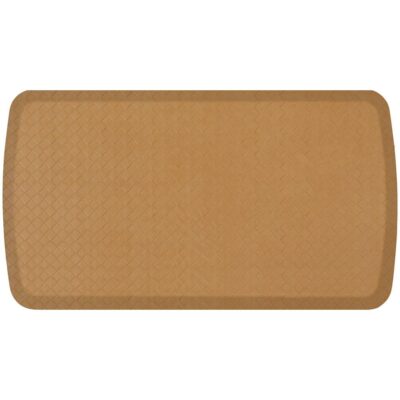 GelPro Elite Anti-Fatigue Kitchen Comfort Mat, 20" x 36", Basketweave Khaki