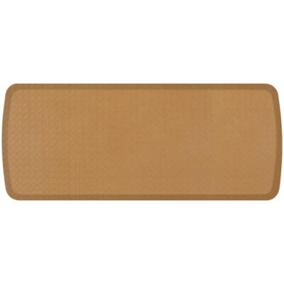 GelPro Elite Anti-Fatigue Kitchen Comfort Mat, 20" x 48" Basketweave Khaki