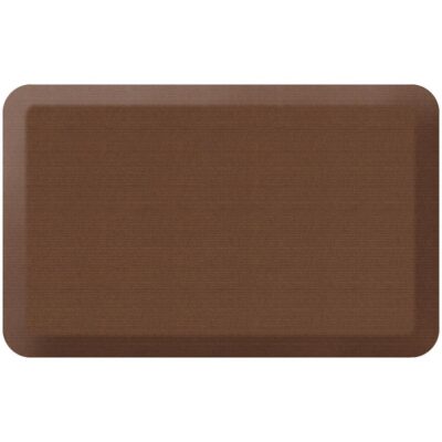 NewLife by GelPro Designer Comfort Kitchen Mat, 20" x 32", Grasscloth Java