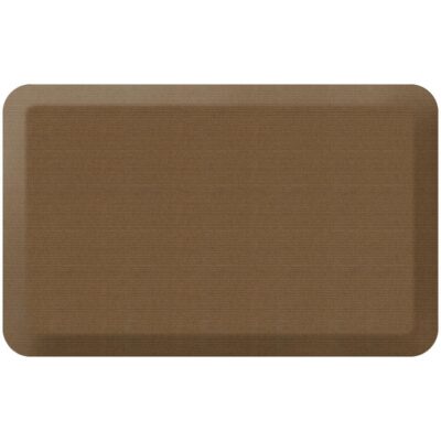 NewLife by GelPro Designer Comfort Kitchen Mat, 20" x 32", Grasscloth Khaki