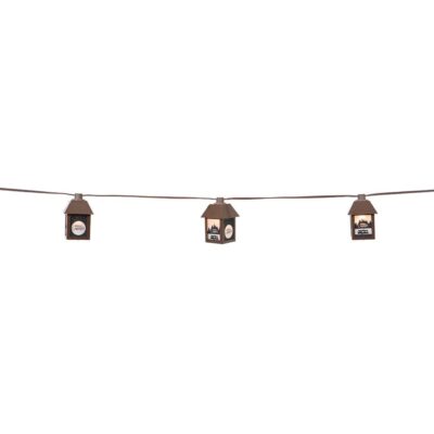 Metal Happy Camper Light Set, 10 Lights, 11′ Cord