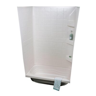 ABS Tub Walls, 24” x 40” x 59”, White