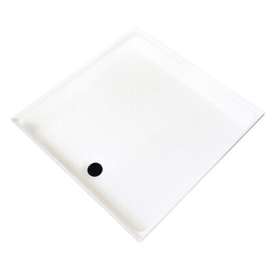 ABS Shower Pan, 24” x 24” x 2 1/2”, White