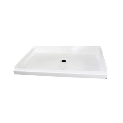 ABS Shower Pan, 24” x 38” x 5 3/4”, White