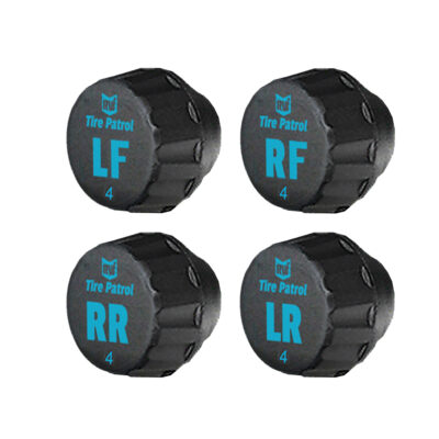 Tire Patrol Tire Pressure Monitoring Sensors, 4-pack