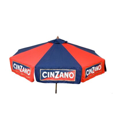 9 ft Cinzano Wood Market Umbrella