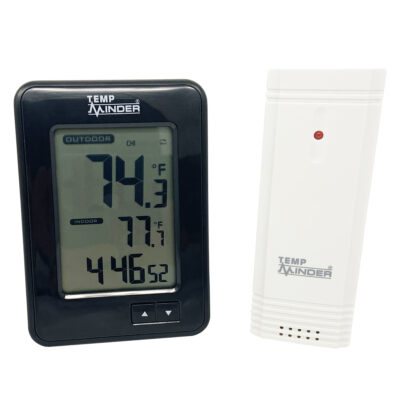 TempMinder Wireless Thermometer and Clock