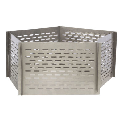 Sportsman Series Portable 5 Panel Interlocking Stainless Steel Fire Pit