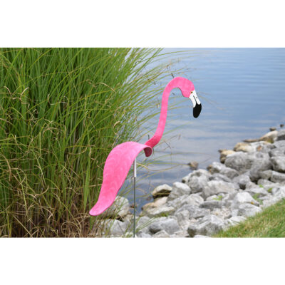 Hot Pink Flamingo Lawn Ornament