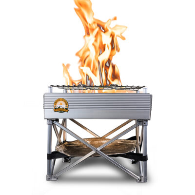 Trailblazer 2-in-1 Portable Fire Pit and Grill