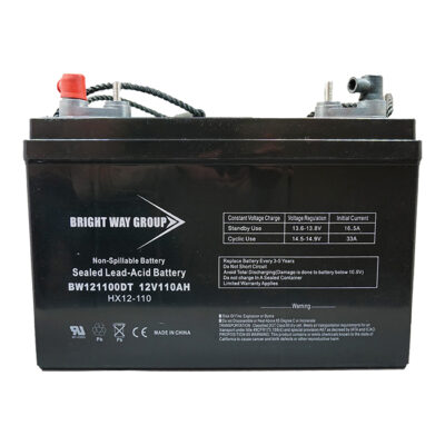 Bright Way 12V 110Ah AGM Battery