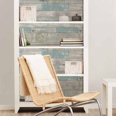 NuWallpaper Beachwood Peel-and-Stick Wallpaper