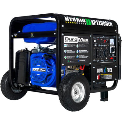 DuroMax Hybrid Dual Fuel 12,000-Watt Electric Start Generator