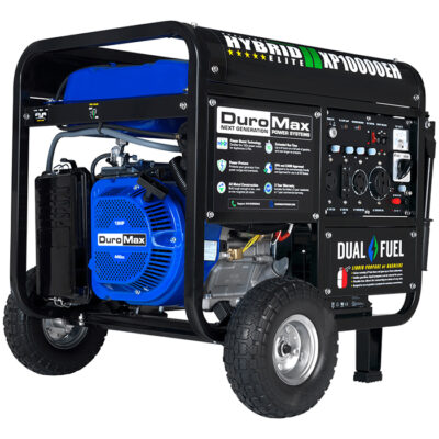 DuroMax Dual Fuel 10,000-Watt Electric Start Generator