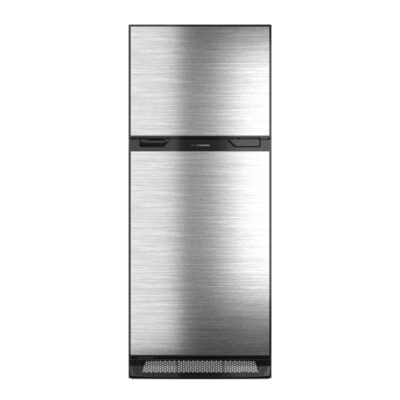 Furrion Arctic 10 cu.ft. Built-In 12V DC Power Compressor Refrigerator, Right Hinge, Black