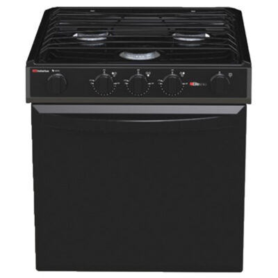 Suburban Elite Series 3-Burner 22″ Range, Black