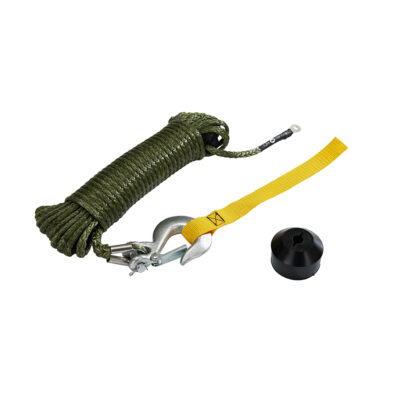 Off Terrain Synthetic Winch Rope Kit, 50′ x 0.25″