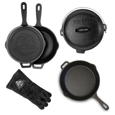 Pit Boss 6-Piece Cast Iron Starter Set