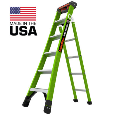 Little Giant Ladders King Kombo Pro Fiberglass 6′ Ladder