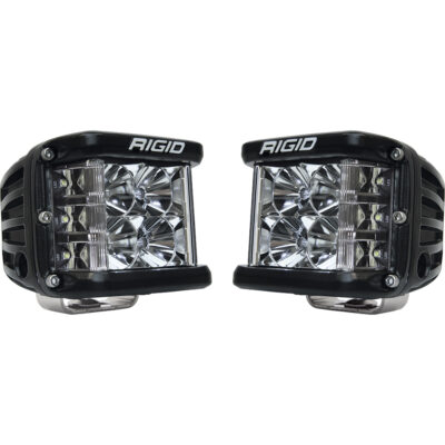 RIGID D-SS Series PRO Flood LED Surface Mount – Pair – Black