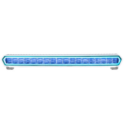 RIGID SR-L Series Marine 20″ White LED Lightbar – White Light with Blue Halo