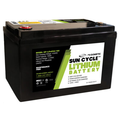 Go Power! Sun Cycle 100 Ah Lithium Iron Phosphate Solar Battery