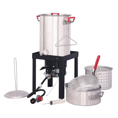 Creole Feast Turkey and Fish Fryer Boiler Steamer Set