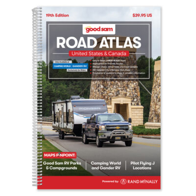 Rand McNally US & Canada Road Atlas, Good Sam 19th Edition