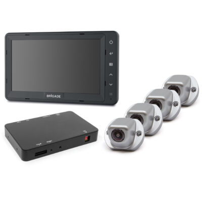 Brigade Electronics Backeye 360 HD System with 7″ Monitor