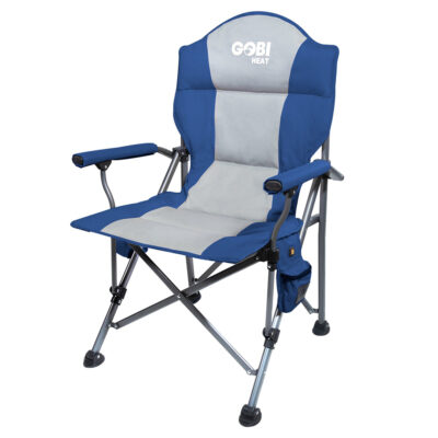 Gobi Heat Heated Camping Chair, Blue