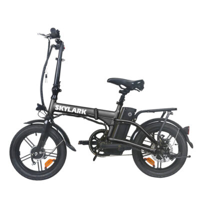 GlareWheel Foldable Electric Bike Removable Battery Easy Carry EB-X6