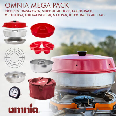 Omnia Stove Top Oven Exclusive Mega Kit