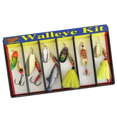 Mepps Walleye Kit Plain and Dressed Assortment